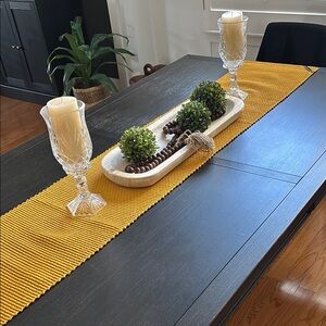 Yellow Table Runner